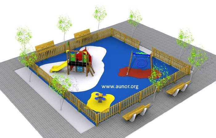 Ofertas de parques infantiles para centros comerciales. AUNOR SL.